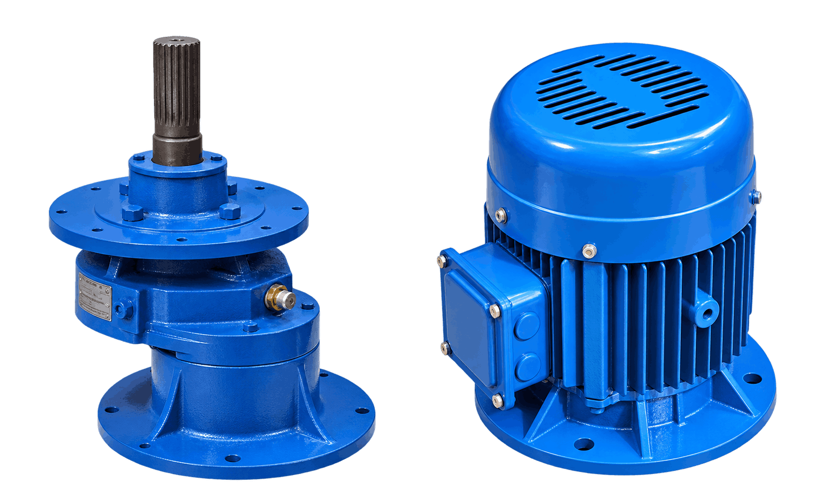 Gearbox and Motor for powder processing Equip