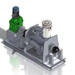 Plough Share Mixer 3D Drawing