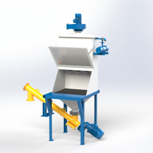 Bag Dumping Station 3D drawing