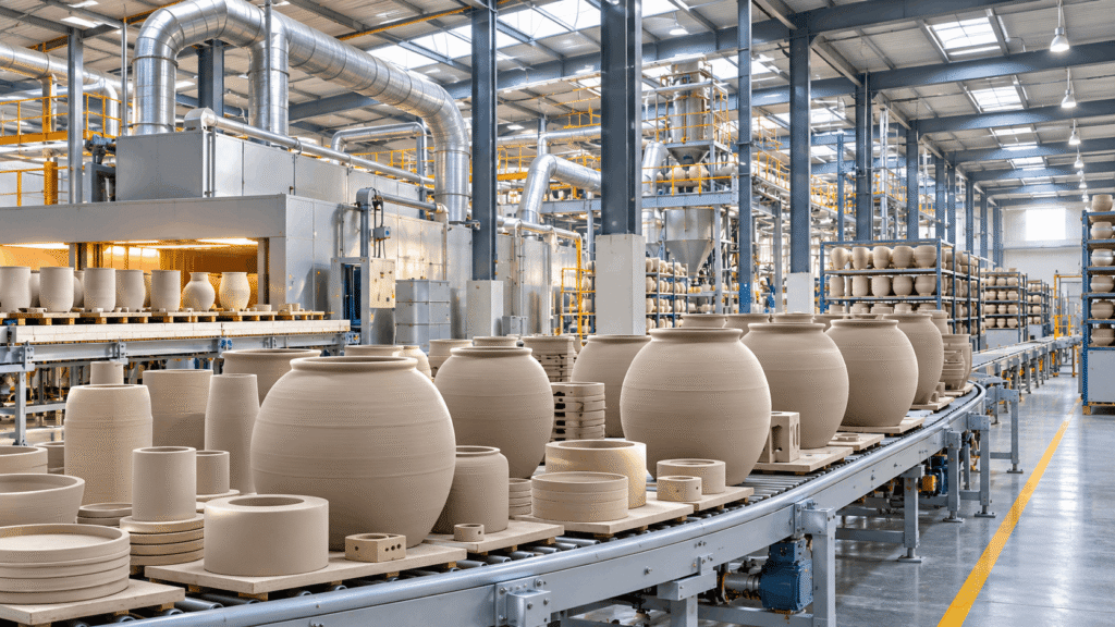 Ceramics plant