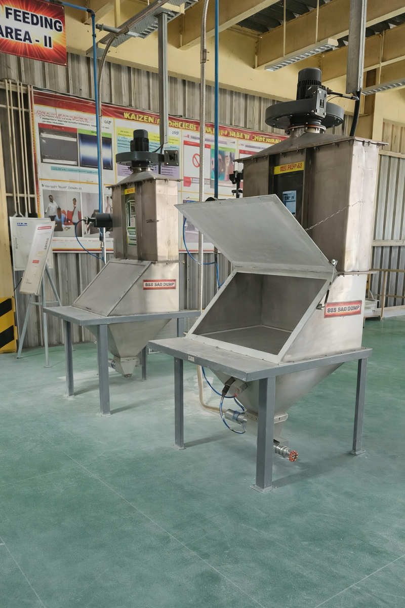 Bag Dumping Station Installation 1