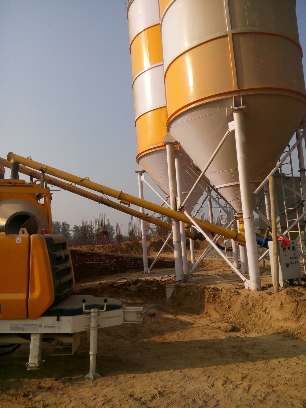 Cement Screw Feeder Installation 8