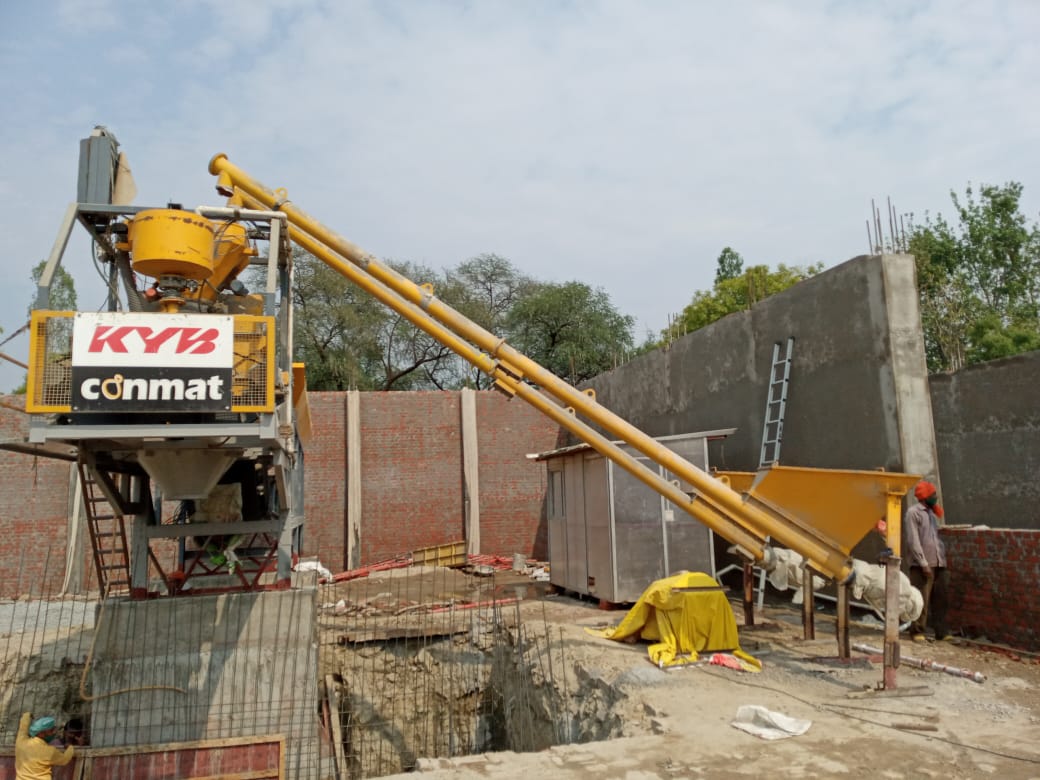 Cement Screw Feeder Installation 11