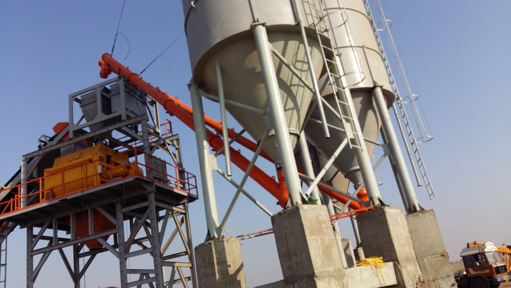 Cement Screw Feeder Installation 18