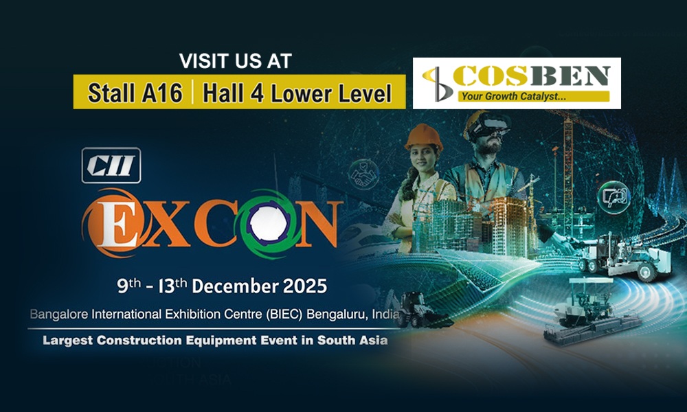 Cosben Engineering to present its Product Range at Excon 2025, Bangalore