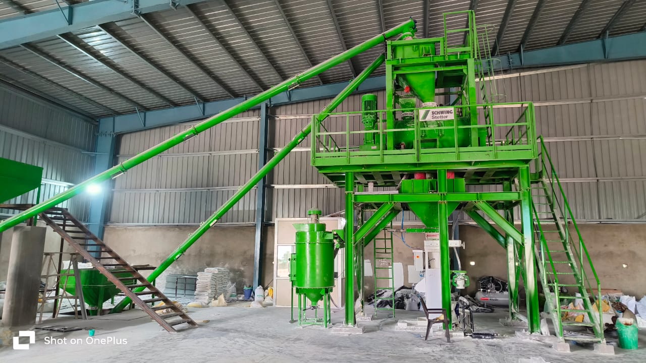 Plough Share Mixer Installation 5