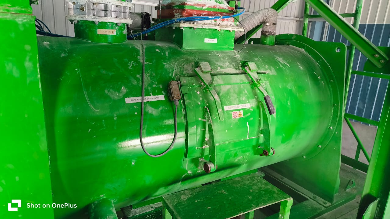 Plough Share Mixer Installation 4