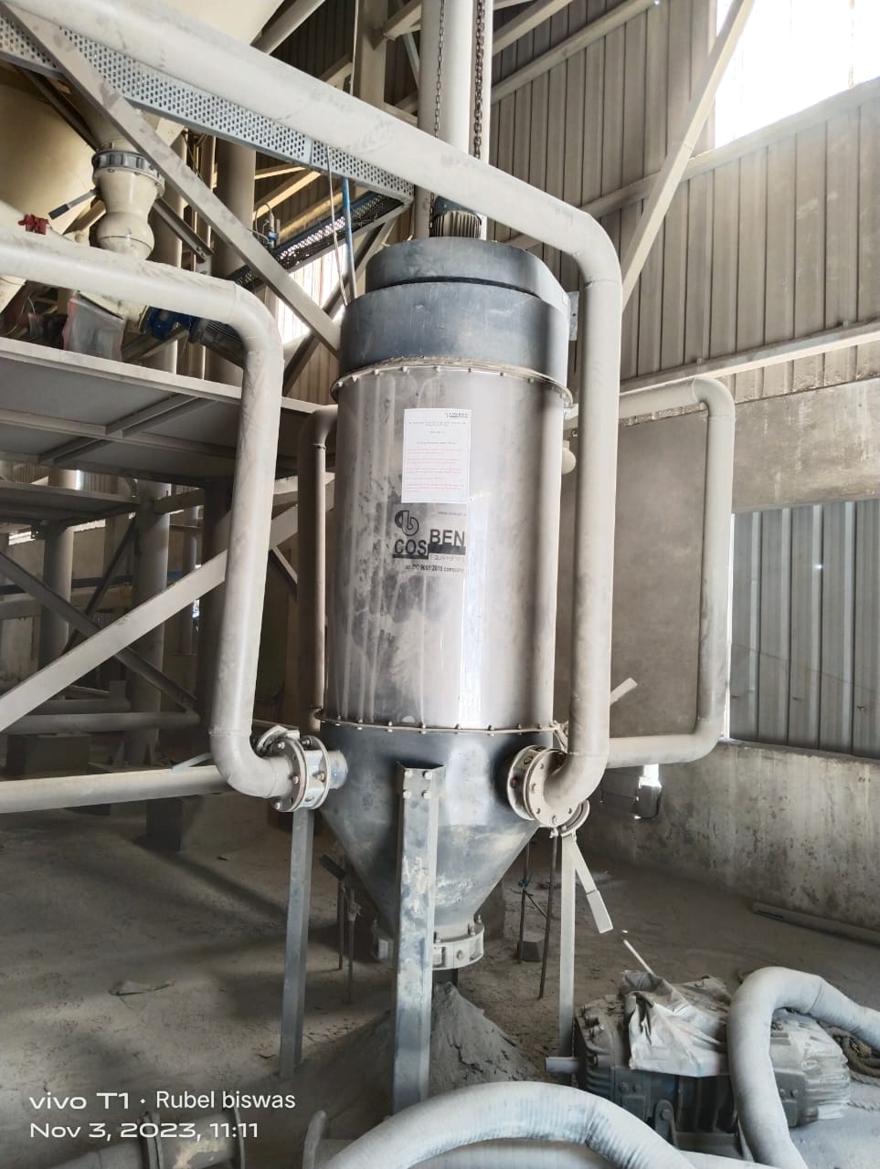 Dust Conditioner installation 2