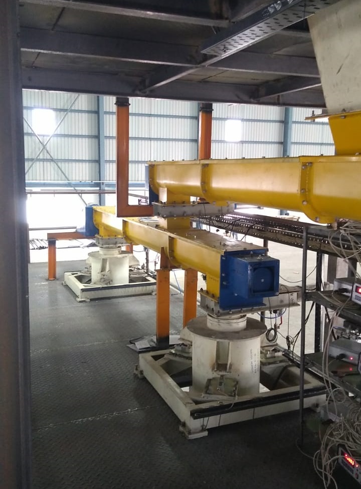Trough Screw Conveyor Installation 10