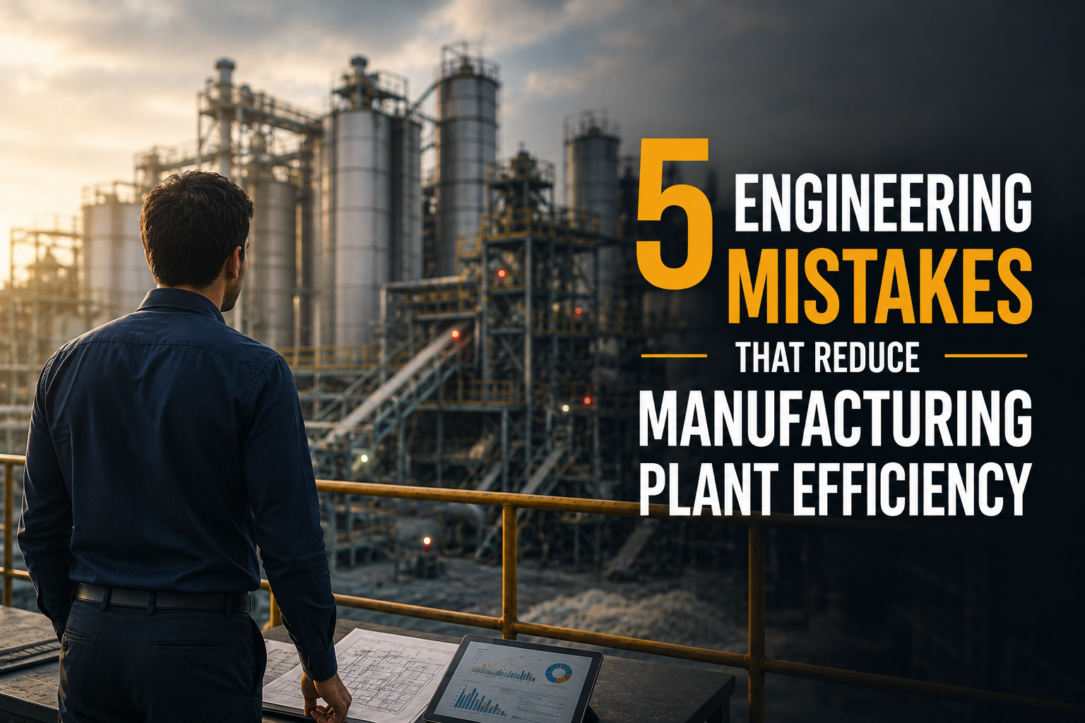 Engineering Mistakes That Reduce Manufacturing Plant Efficiency