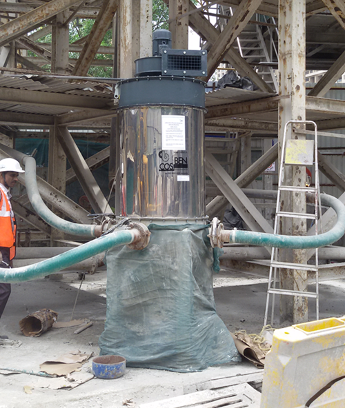 Cosben Ground mounted dust collector (Vibratory Type)