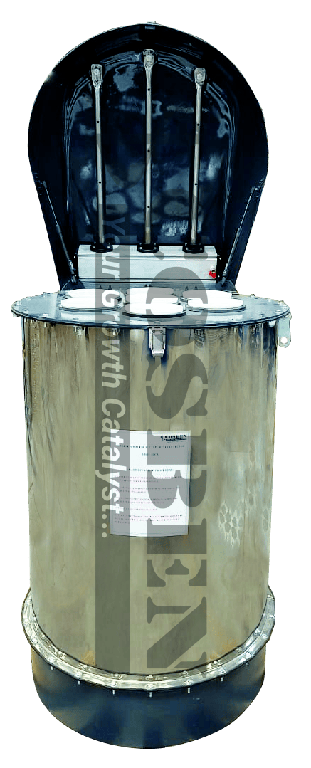 Cosben Top mounted dust collector (Reverse Air Jet Type)