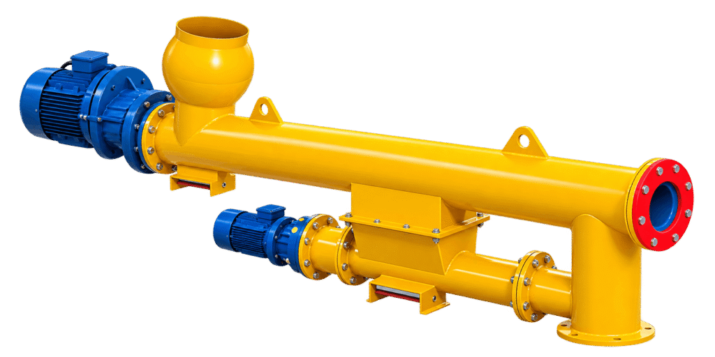 dual screw feeder