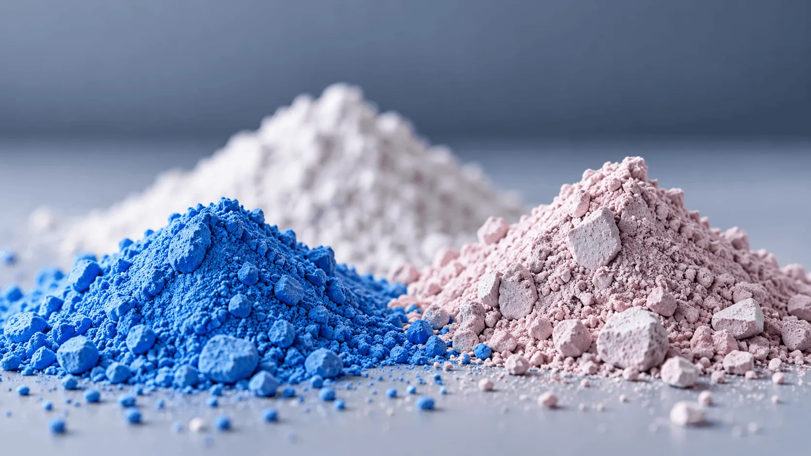 Chemical processing powders and material handling