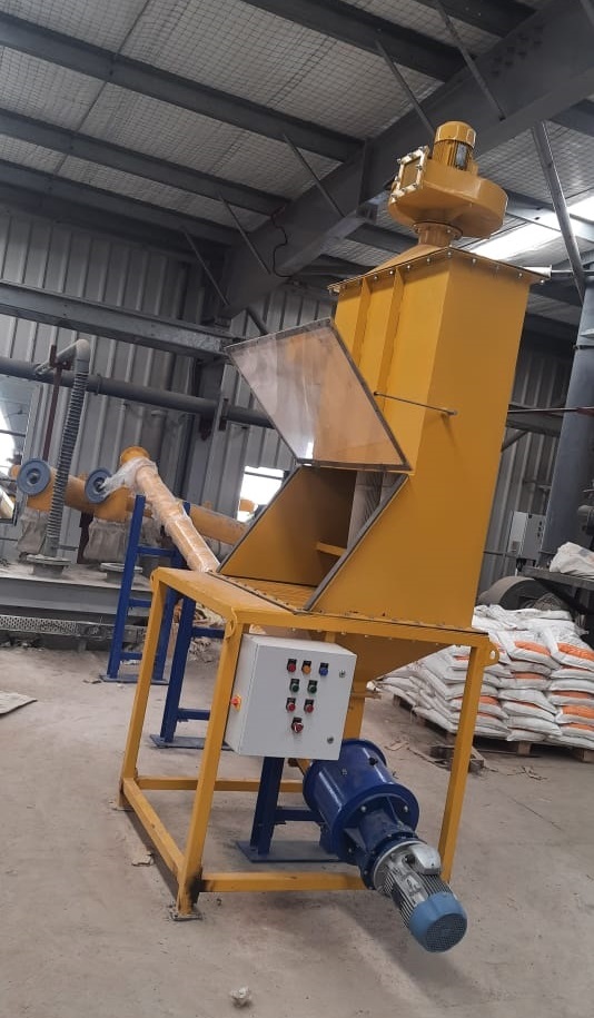 Bag Dumping Station Installation 3
