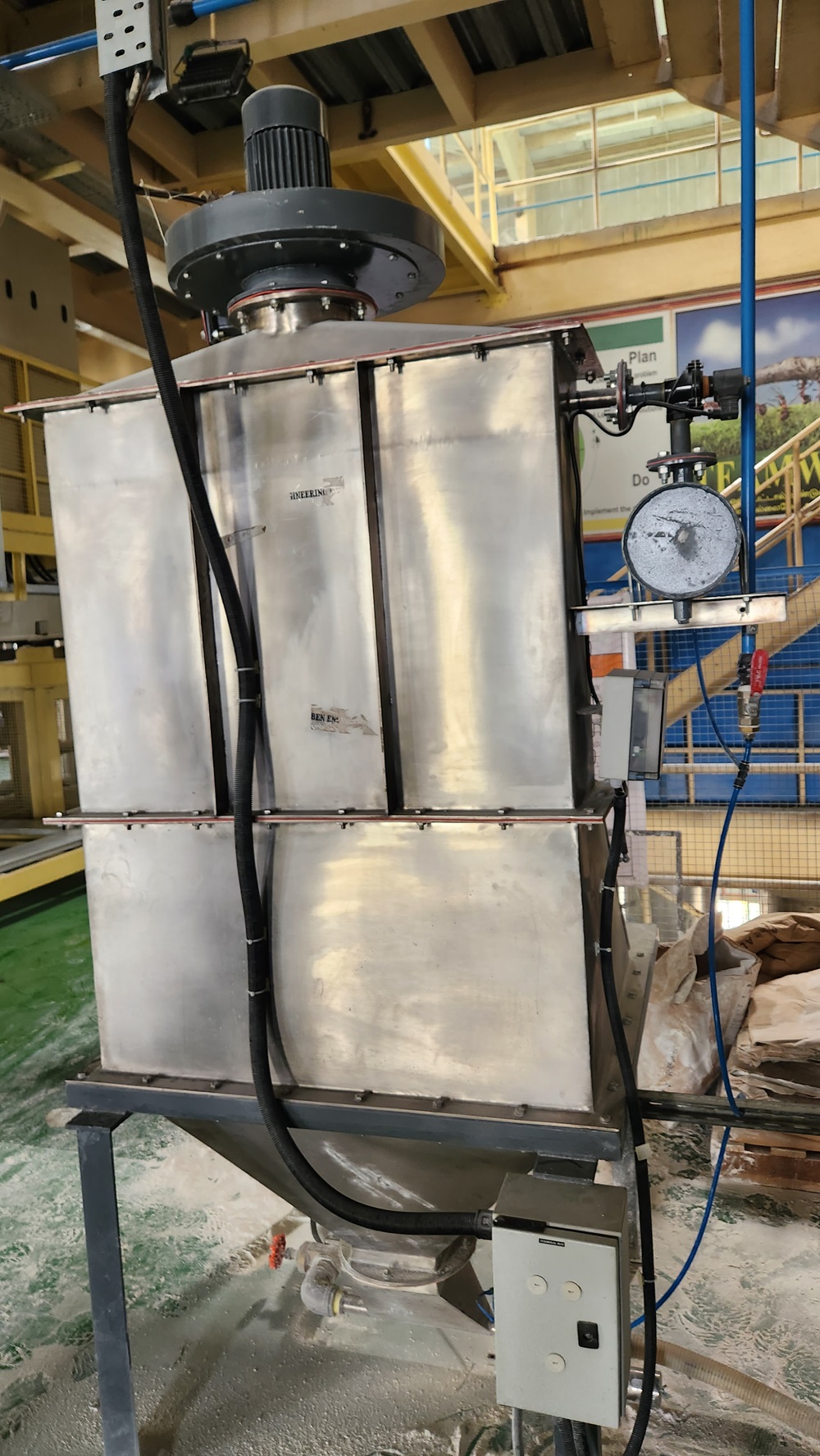 Bag Dumping Station Installation 2