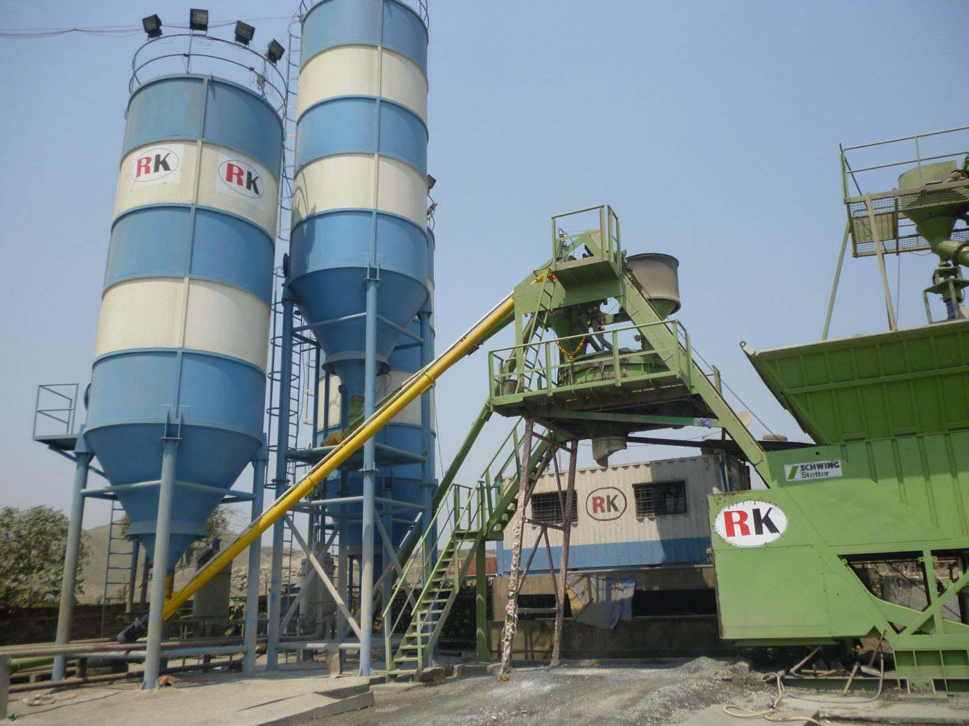 Cement Screw Feeder Installation 7