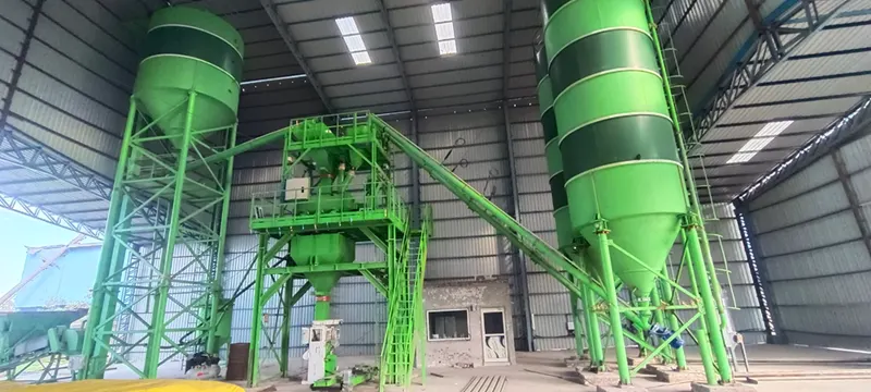 Plough Share Mixer Installation 2