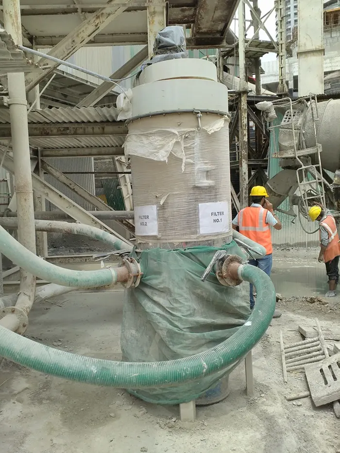 Dust Conditioner installation 2