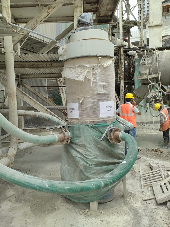 Dust Conditioner installation 2